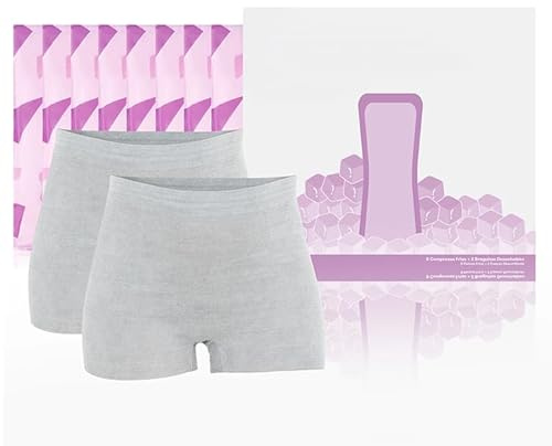 Frida Mom Compresas Posparto Frías, Alta Absorción, Terapia de Frío Instantáneo, Adhesivas, Zona Perineal, Pack de 8 Unidades