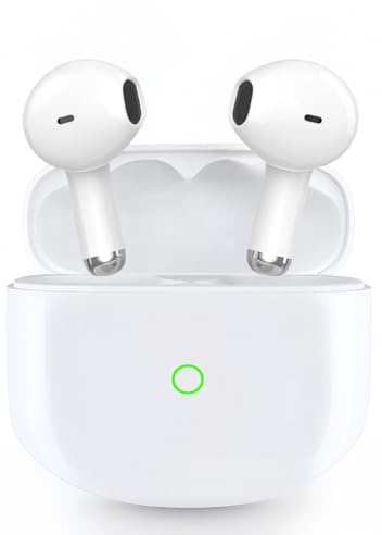 Cuffie Bluetooth Auricolari Bluetooth 5.3 Wireless, Cuffie Wireless con Stereo HiFi Immersivo, Cuffiette Bluetooth 36 Ore di Riproduzione Comandi Touch IP7 Impermeabili Cuffie Senza for iOS/Android
