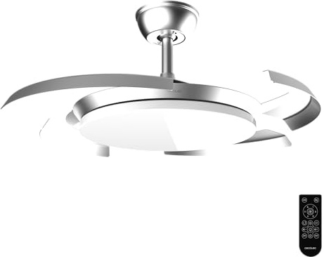 Cecotec Ventilador de Techo EnergySilence Aero 4500 Puzzle Invisible Silver