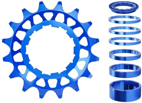 Generisk cykel singlespeed frihjul – 16T/18T hjulmodifieringsdelar, bakhjul, för utomhus, staden, street, mountainbike, vägcykling vuxna nybörjare ungdomar