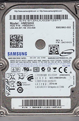 Samsung HM250HI 250GB interne Festplatte (6,4 cm (2,5 Zoll), 8MB, SATA)