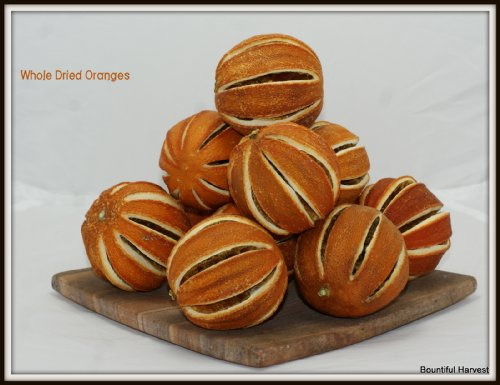 Bountiful Harvest, frutta decorativa per decorazioni natalizie e ghirlande, Arancia intera, Arancione, 500 g