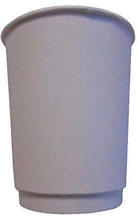 105 vasos para café de 278 ml para café blanco y bebidas calientes. Vasos de cartón para café, granizados y batidos.
