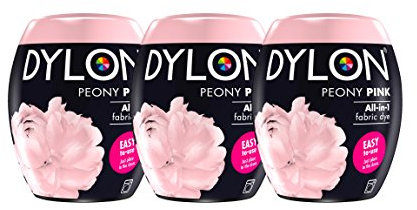 New Dylon 350g Peony Pink Machine Dye Pod 3 Pack