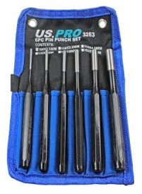 Bergen Lot de 6 chasse-goupilles 2,5-10 mm B1951