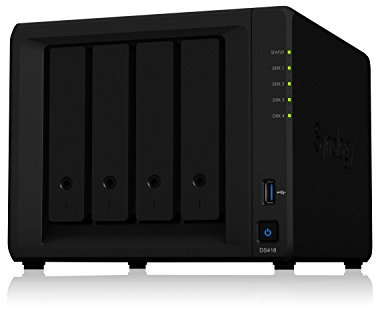 Synology DiskStation DS418 Collegamento ethernet LAN Mini Tower Nero NAS