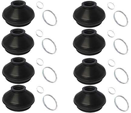 Advantage Auto Parts Ball Joint Dust Covers - Large (Pack Of 8) - Neoprene Car Boot Cover Compatible with Wide Range Of Vehicles