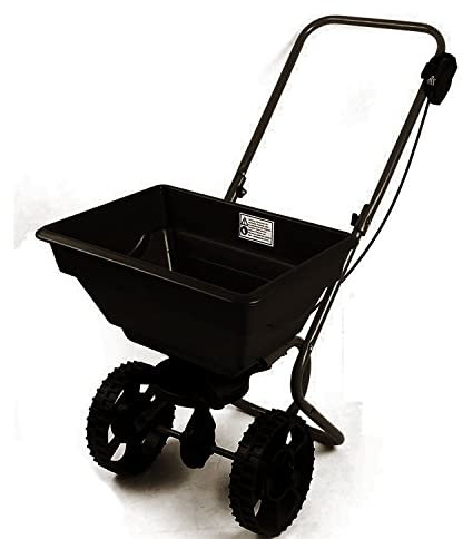 dirty pro tools rotary spreader seed grit 55 lbs Professional lawn fertiliser grass weed feeder