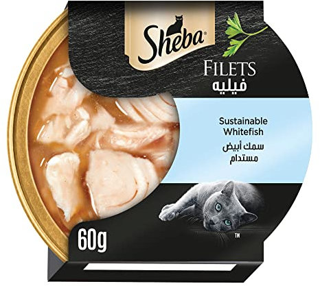 Sheba Schale Filets Weißfisch ASC 16 x 60g