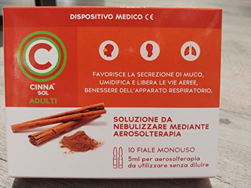 Cinasol Erwachsene, IBERSAN-Lösung für Aerosol, auf Basis natürlicher ätherischer Öle, 10 Ampullen