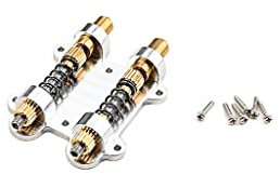 Alnicov Doppel-Tremolo-Steg-Stabilisator, Gitarren-Tremolo-Stopper, Stabilisierungsgerät für E-Gitarre