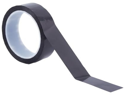 Hobbspring Verdunkelungsband 50mx3cm Schwarzes Dimmband Lichtblockierender Aufkleber Dunkle Abdeckaufkleber Zum Blockieren von des Lichts Für Windows Elektronik LED Router