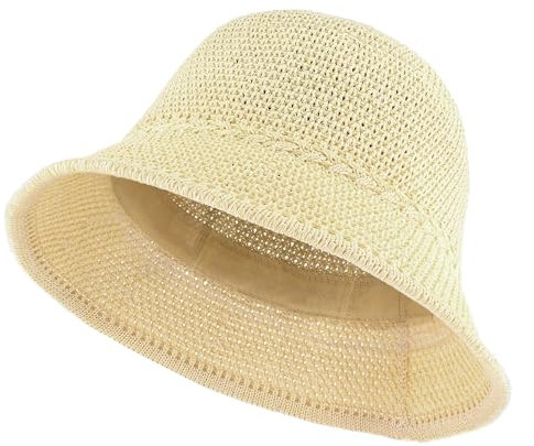 EINSKEY Sonnenhut Damen UV-Schutz Faltbarer Fischerhut – Stylischer Outdoor Bucket Hat für Strand, Gartenarbeit, Reisen & Wandern