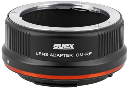 Objektivadapter kompatibel med Olympus OM-bajonettobjektiv lämplig för Canon EOS R Mount OM-EOS R