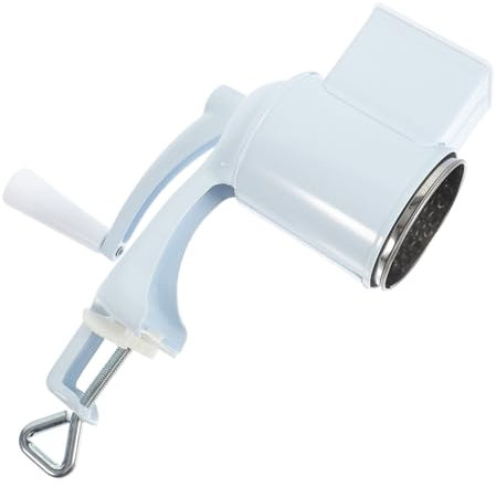 Amosfun Broyeur Râpe à Fromage Manuel Râpe à Nourriture à Fromage Multifonctionnelle à Chocolat Maison à Truffes Hachoir Zesteur Polyvalente Noix Acier Inoxydable
