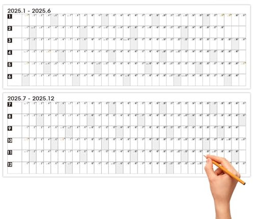 Calendario da parete 2025, grande calendario familiare 2025, calendario annuale 2025, calendario annuale decorativo 2025, calendario organizzativo 2025, calendario per la pianificazione familiare,