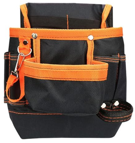 VOANZO Gardening Tool Waist Bag Portable Tool Waist Bag Waterproof Professional Tool Waist Bag Adjustable Utility Tool Bag With Waist Belt For Home Garden Rv Cleaning