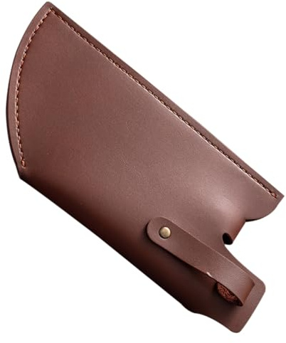 Cabilock Funda Guardar de Cuero para Marrón Cuchillos Estuche Artificial Protector Fácil de Llevar y Adecuado para Proteger en Cortadores Cocina y Mudanza