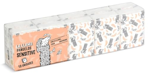 Pañuelos pocket sensitive Dia La Llama 10 uds.