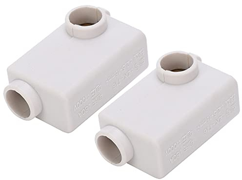 Inline Junction Connector Box T-Type Terminals Cable Wire Electrical Joiner for Ceiling Light Switch Electric Meter Wiring 2Pcs