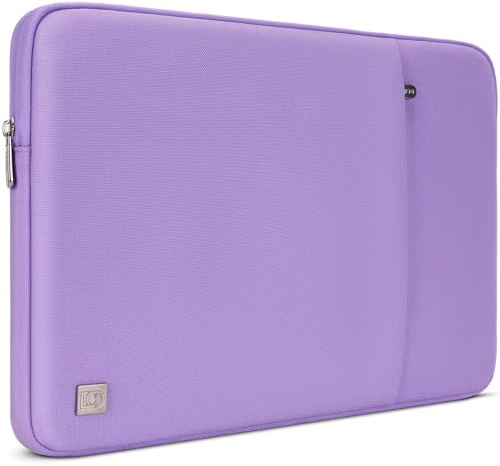 DOMISO Funda para portátil,Funda para MacBook Pro de 16 Pulgadas M5 (2026)/M4 (2025)/M3/M2/M1/Max, Funda Impermeable para portátil de 15,6 Pulgadas para Mujer, Funda Protectora,Morado