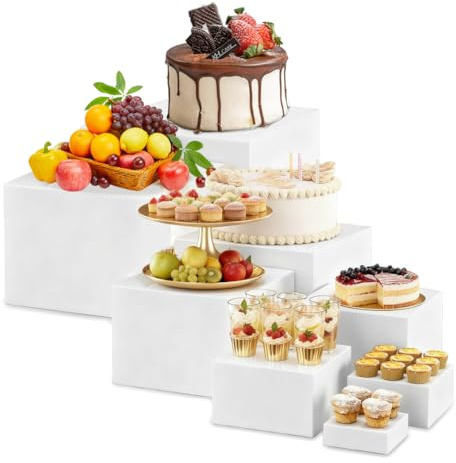 Buffétillbehör, tårtställ – 8 stycken cupcake-stativ, tårtställ, catering, tillbehör, buffé för bröllop, födelsedag, fester, cupcake