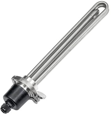 jojnsha Réchauffeur De Tube d'acier Inoxydable 380 V 6/9/12KW Composant Électrique Chauffage l'eau pour des Réservoirs/Bouilloire Électrique Immergeant