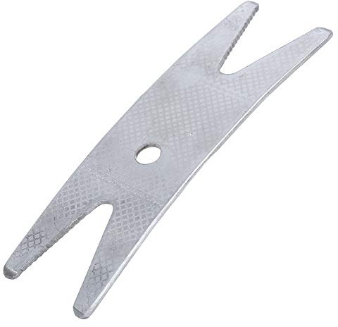 KIMISS Clé à Guitare, Outil pour le Réglage des Basses et du Potentiomètre, clé Multifonction en Acier Inoxydable avec Support en Microfibre