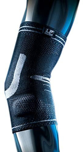 LP Support X-TREMUS 150XT Kompression-Ellenbogenbandage - Ellenbogenschutz Sport, Größe:M, Farbe:schwarz