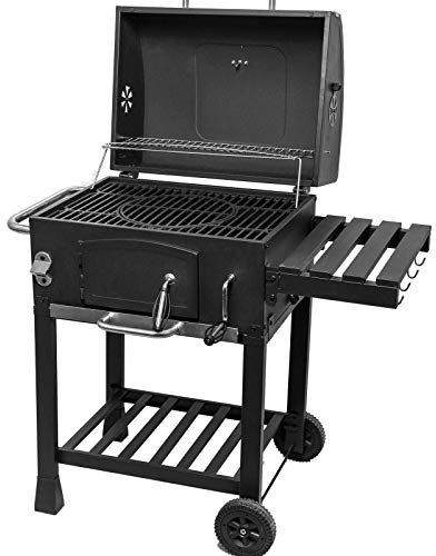 ACTIVA Grill Grillwagen Angular, Holzkohlegrill 115 x 67 x 107 cm