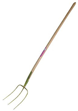 Dunggabel 3 Zk. 135cm-St. Esche 31x22cm, gold-l. gold-lackiert