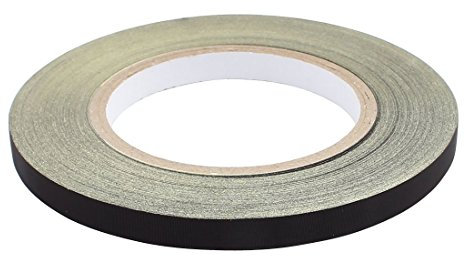 Aexit 10mm x 30M cinta aislante adhesiva de tela de (model: H4995IXII-2372IM) acetato negro PC