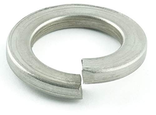 Eisenwaren2000 | Federscheiben M16 (20 Stück) - Federringe DIN 127 Form B - Sprengringe - Sperringe - Edelstahl A2 V2A - rostfrei