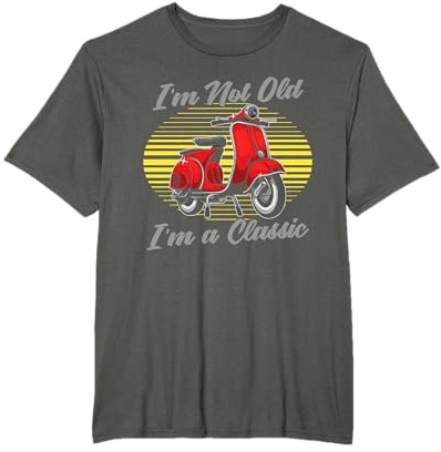 Motorroller Scooter Rollerfahrer Roller - Mofa Moped T-Shirt
