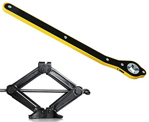 Lecerrot carraca, trinquete, fácil usar trinquete, herramienta gato hidráulico, cambio neumáticos llave cruzada, elevador tijera coche, herramienta cambio neumáticos coche