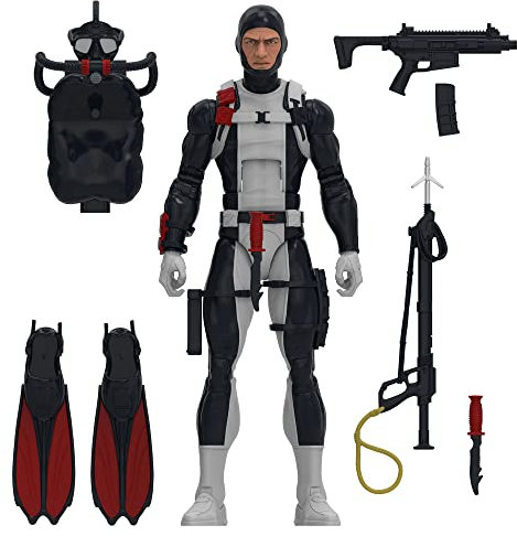 G.I. Joe Classified Series Edward Torpedo Leialoha, Sammel-Actionfiguren, 186,9 cm, Actionfiguren für Jungen und Mädchen, mit 6 Zubehörteilen