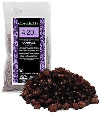 Innovativo Substrato Per Coltivazione di Piante di Cannabis - Terriccio Specifico per Piante di Canapa Cannabacee disponibile indoor e outdoor (4l, INDOOR)