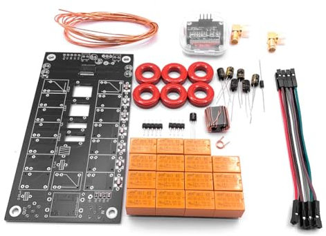 huanzhi ATU 100 DIY Kits Antennentuner DIY Kit N7DDC 7X7 Ersatzteile für die Kommunikation