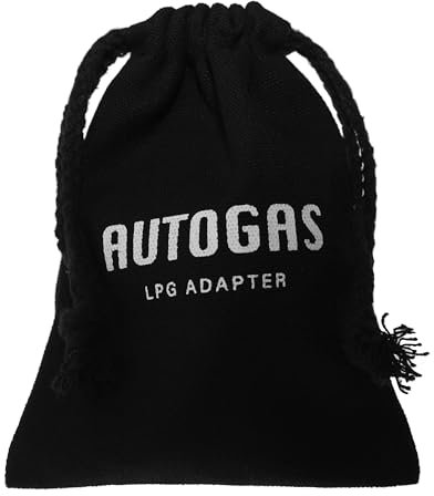 campcooga Adapter Beutel für Autogas Adapter LPG Tankadapter