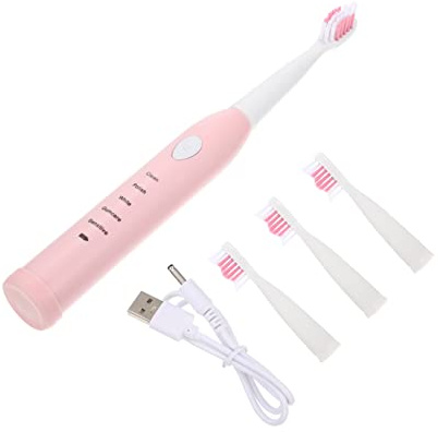 SEWOART Escova Dentes Eléctrica Para Cepillo De Dientes Eléctrico Infantil Cepillo De Limpieza Dental Carga Usb
