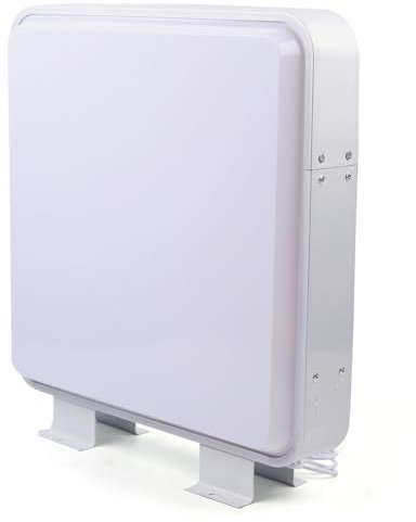 KLOOLIVE LED Doppelseitiger Leuchtkasten Square Leuchtreklame Lichtwerbung Werbeleuchte Leuchtschild 50x50cm für Restaurants Hotels Cafés Pubs Schönheitssalons