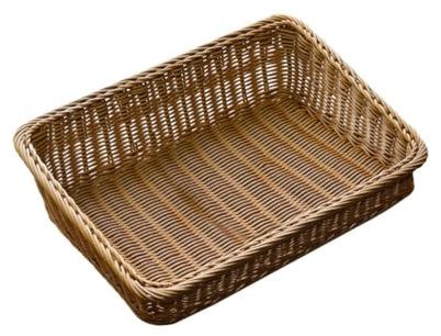 Ciieeo Cesto Intrecciato a Mano Per Fiori e Frutta, Cestino Porta Verdure Rustico in Materiale Naturale, Contenitore Decorativo Per Casa e Feste, Riutilizzabile e Pratico