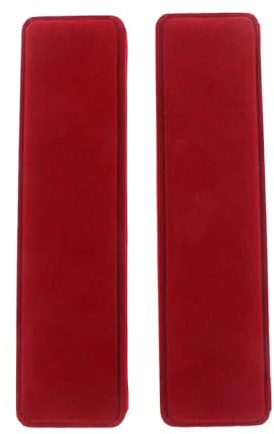 LIFKOME Boîte À Bijoux En Flanelle Rouge Pour Collier Femme Et Pendentif - Coffret Cadeau Élégant Avec Doublure Douce Pour Rangement De Bijoux Comme Boucles D'Oreilles Et Bagues