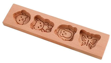 Cartoon En Bois À Biscuits, Gâteau Moule Fondant, Outil De Conception De Pâtisserie À Pâtisse