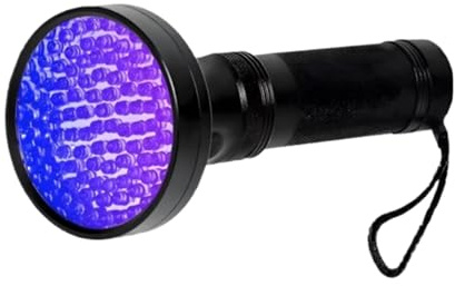 lampada uv unghie, Torcia UV Portatile A 100 LED Con Luce Nera Da 395 Nm, Adatta For La Rilevazione 'urina Degli Animali Domestici, Resina Polimerizzante per uso domestico e salone