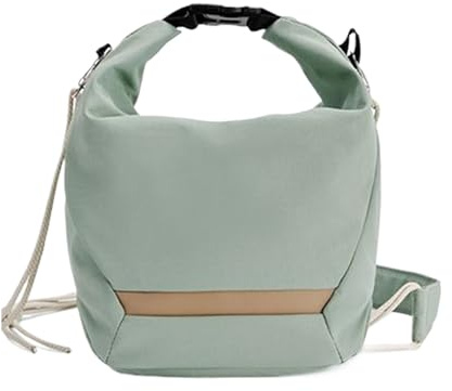 Borsa A Tracolla Della Fotocamera - 23 X 10 25 Cm In Nylon Resistente Impermeabile, Cinturino Regolabile, Interno Imbottito Con Divisori | Design Compatto Leggero, Adatto A Telecamere DSLR E Mirrorles