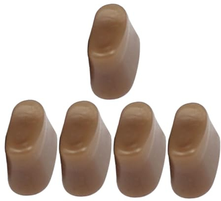 Alipis Almohadillas Silenciadoras para Flauta de Gel Coloidal, 5 Piezas Fácil Instalación y Limpieza, Accesorios para Teclas y Botones de Flauta Profesionales