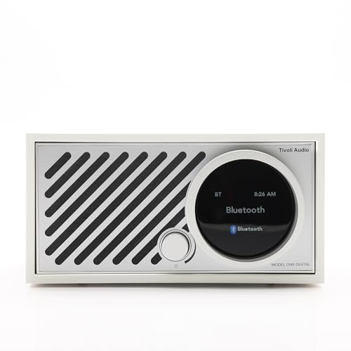 Tivoli Audio Model One Digital Wi-FI & Bluetooth FM Radio - Gen 3 (White/Silver)