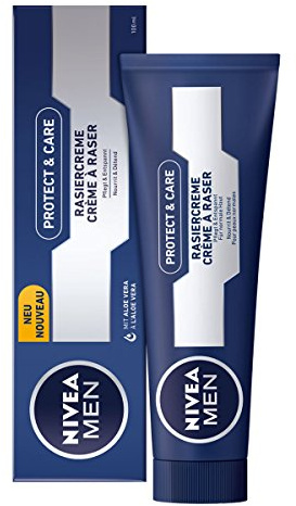 Nivea Men Original - Tubo de crema de afeitar de espuma de 100 ml (paquete de 3)