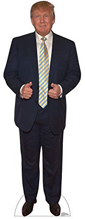 Cardboard People Donald Trump Life Size Cardboard Cutout Standup